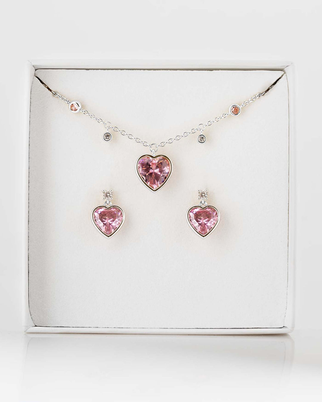 Set Heartly Argento