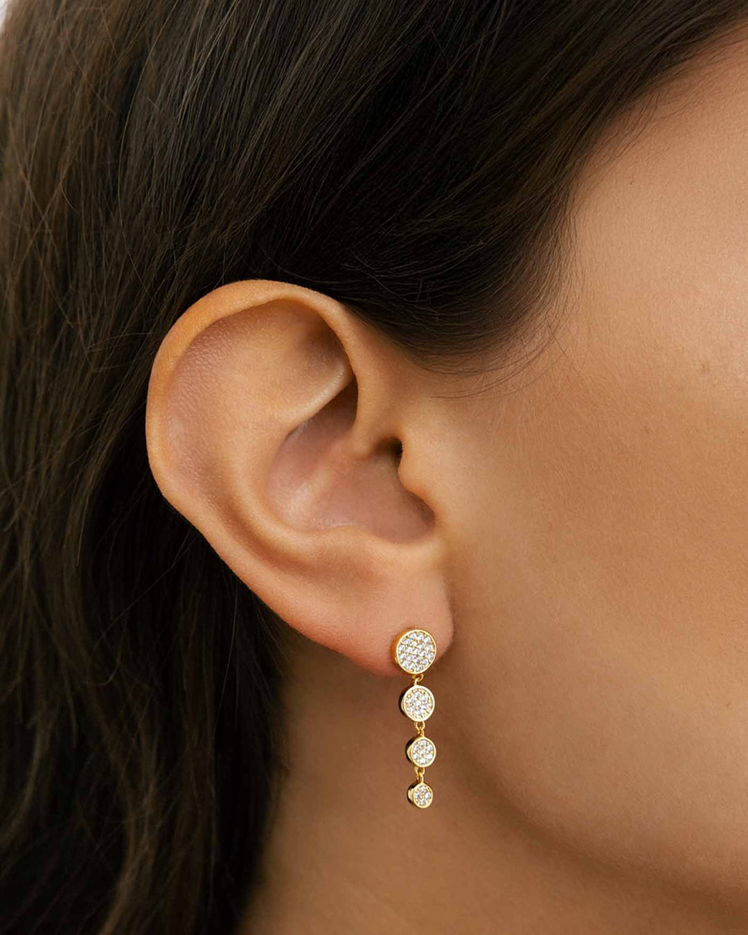 Orecchino Enchanted Pavé