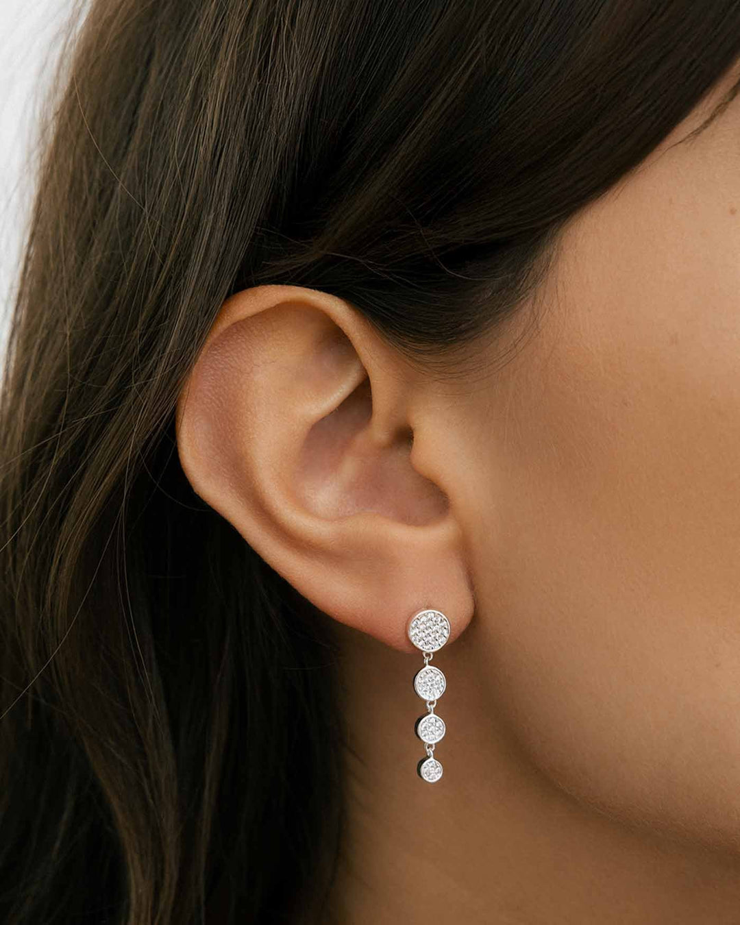 Orecchino Enchanted Pavé