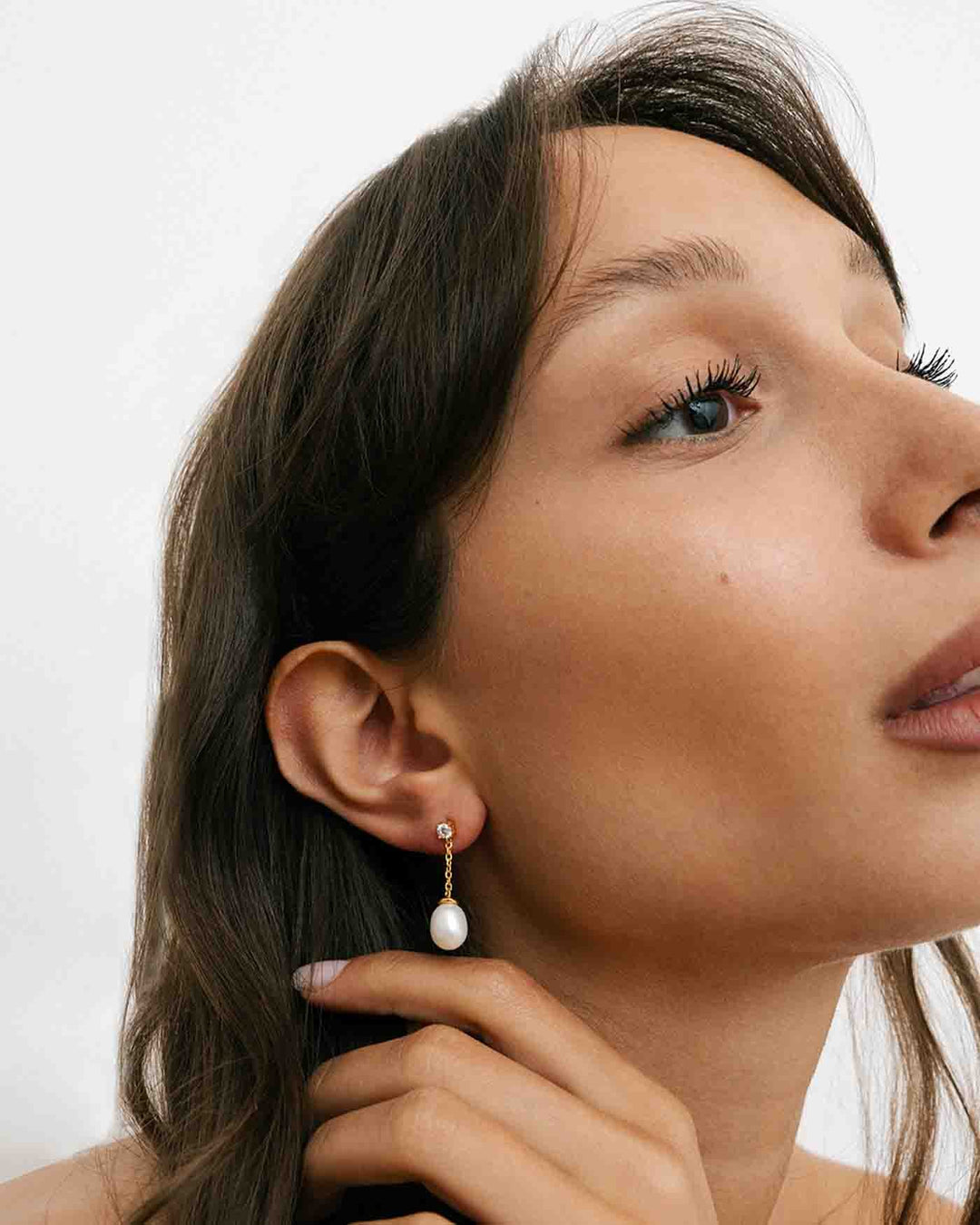 Orecchino Luce Perla