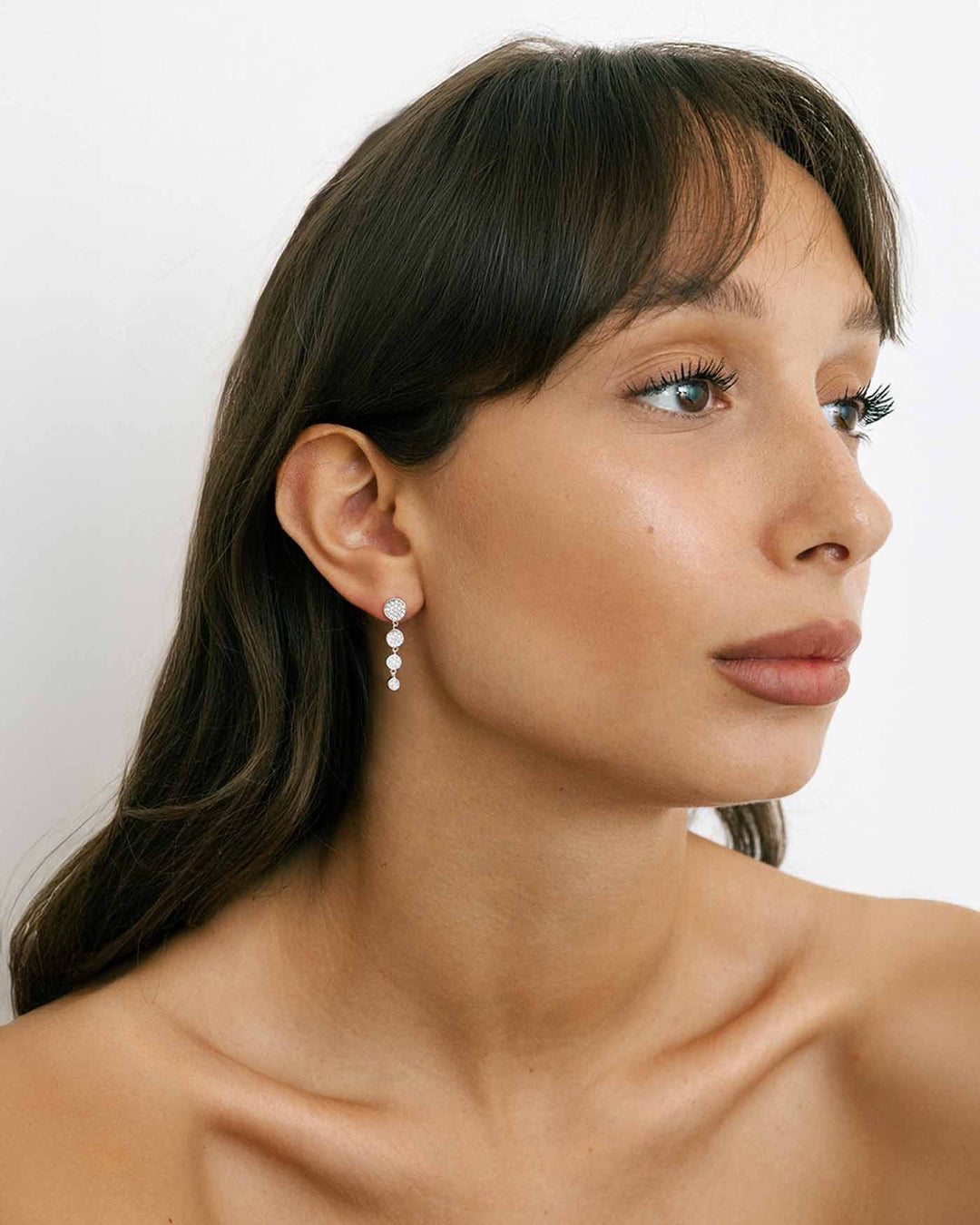 Orecchino Enchanted Pavé