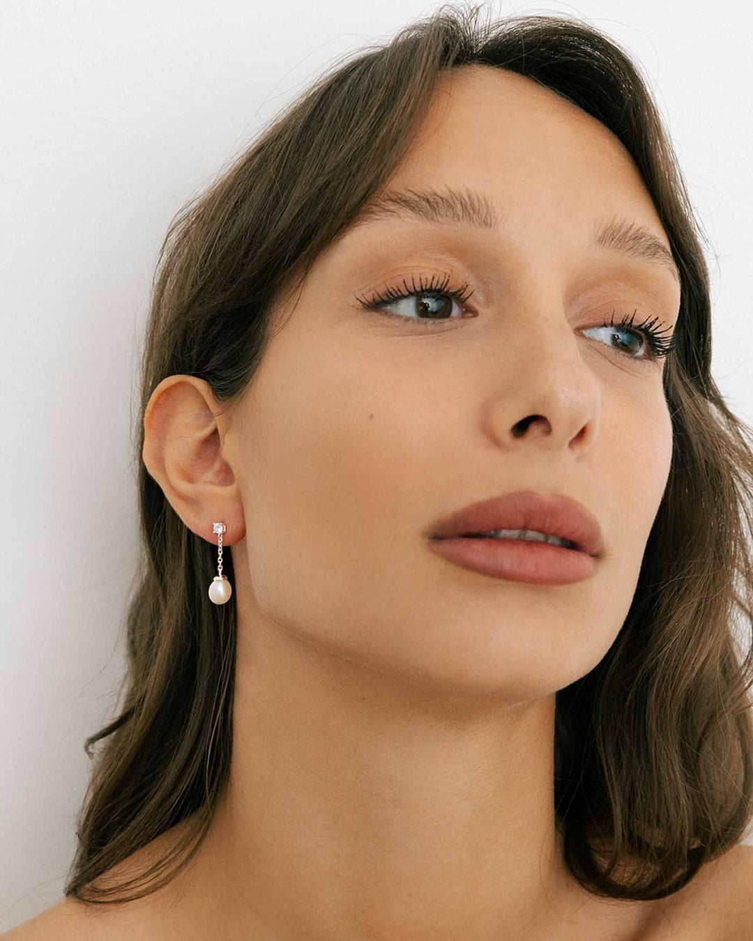 Orecchino Luce Perla