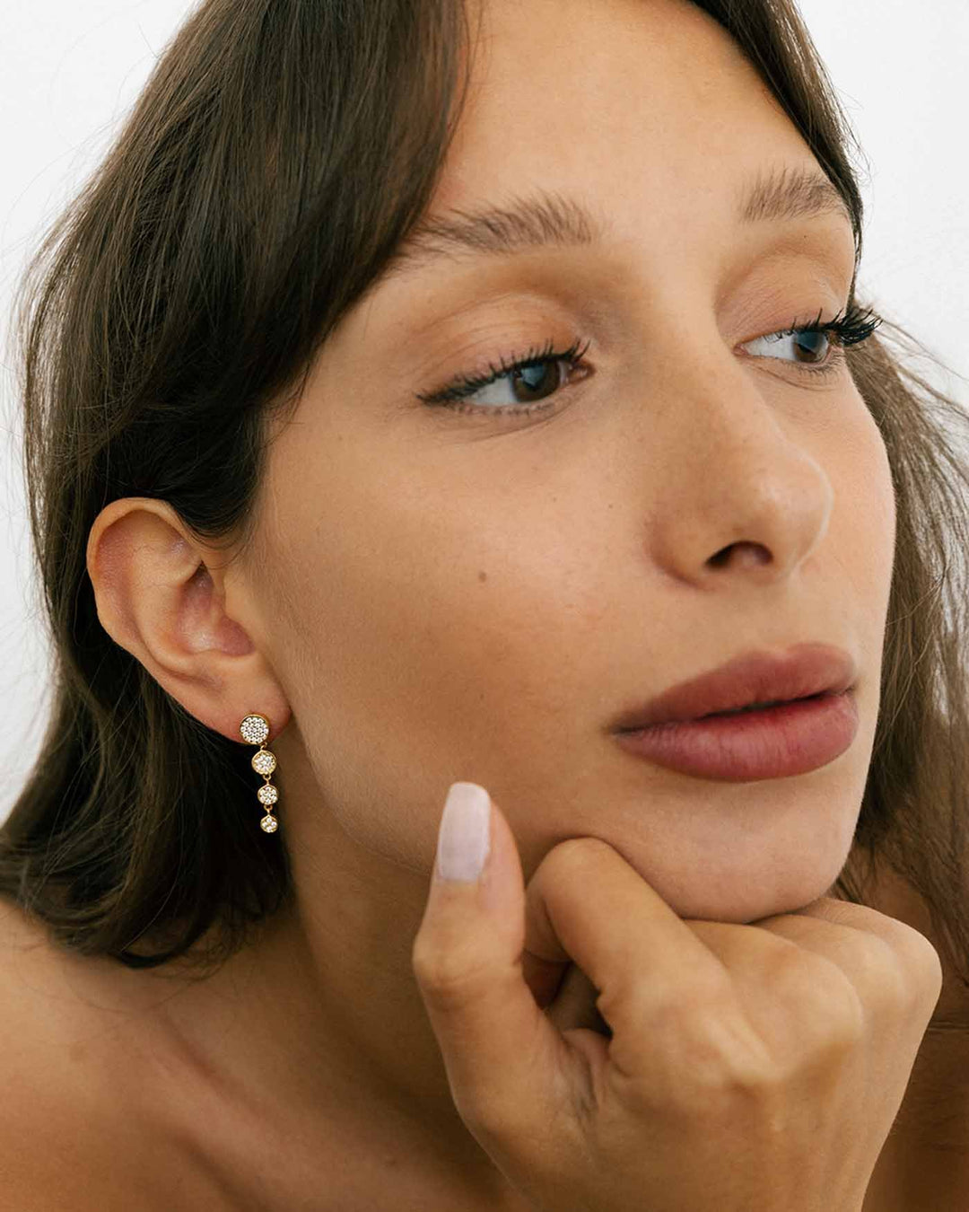 Orecchino Enchanted Pavé
