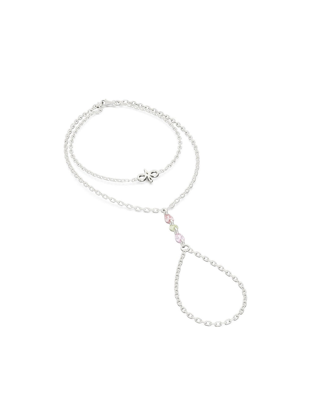 baciamano argento laterale