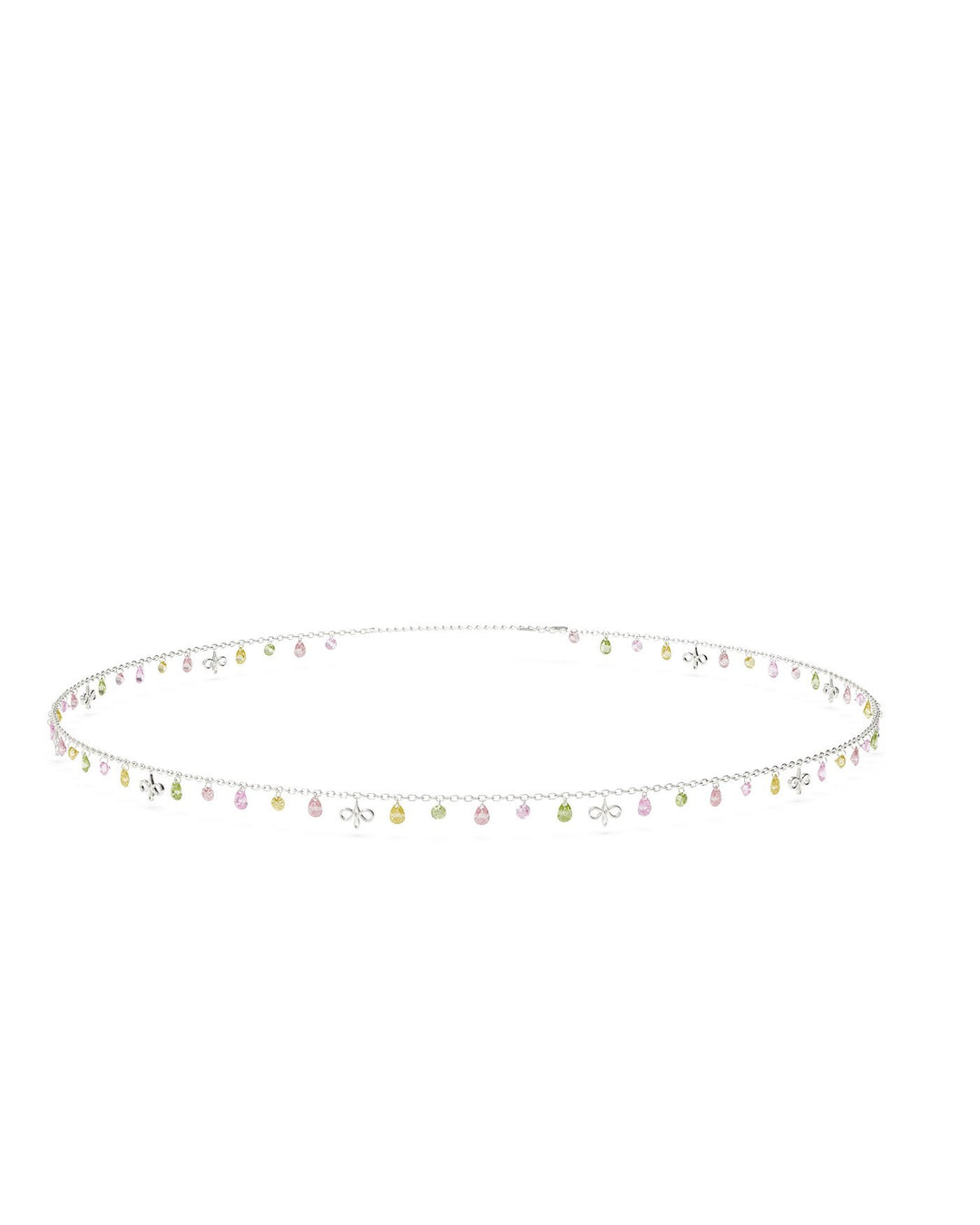 body chain sea through argento frontale