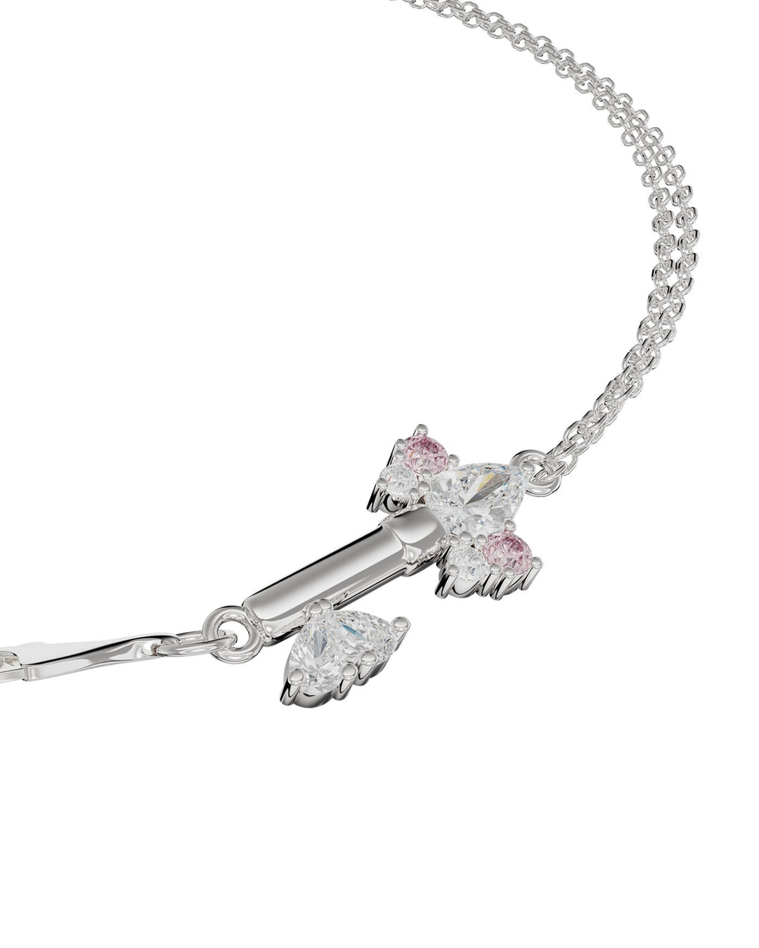 dettaglio del bracciale key argento
