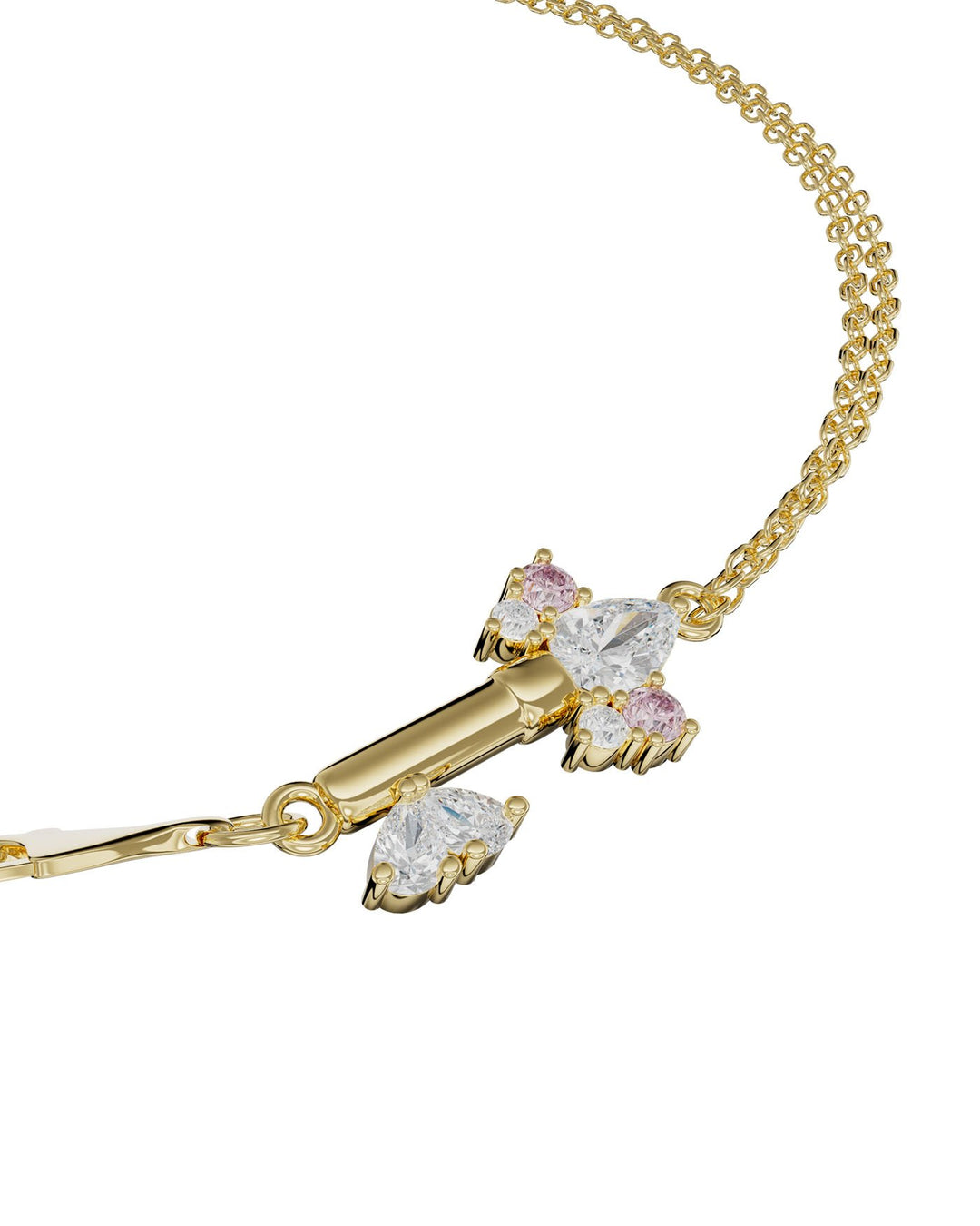 dettaglio del bracciale key placcato oro