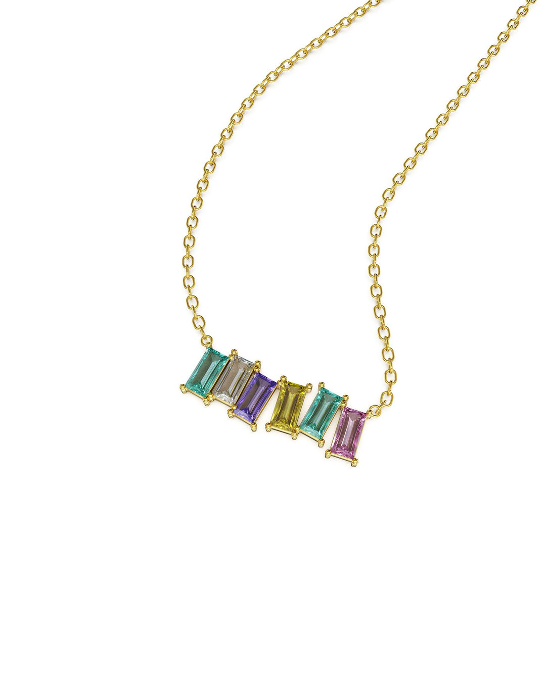 collana heavenly placcata oro laterale