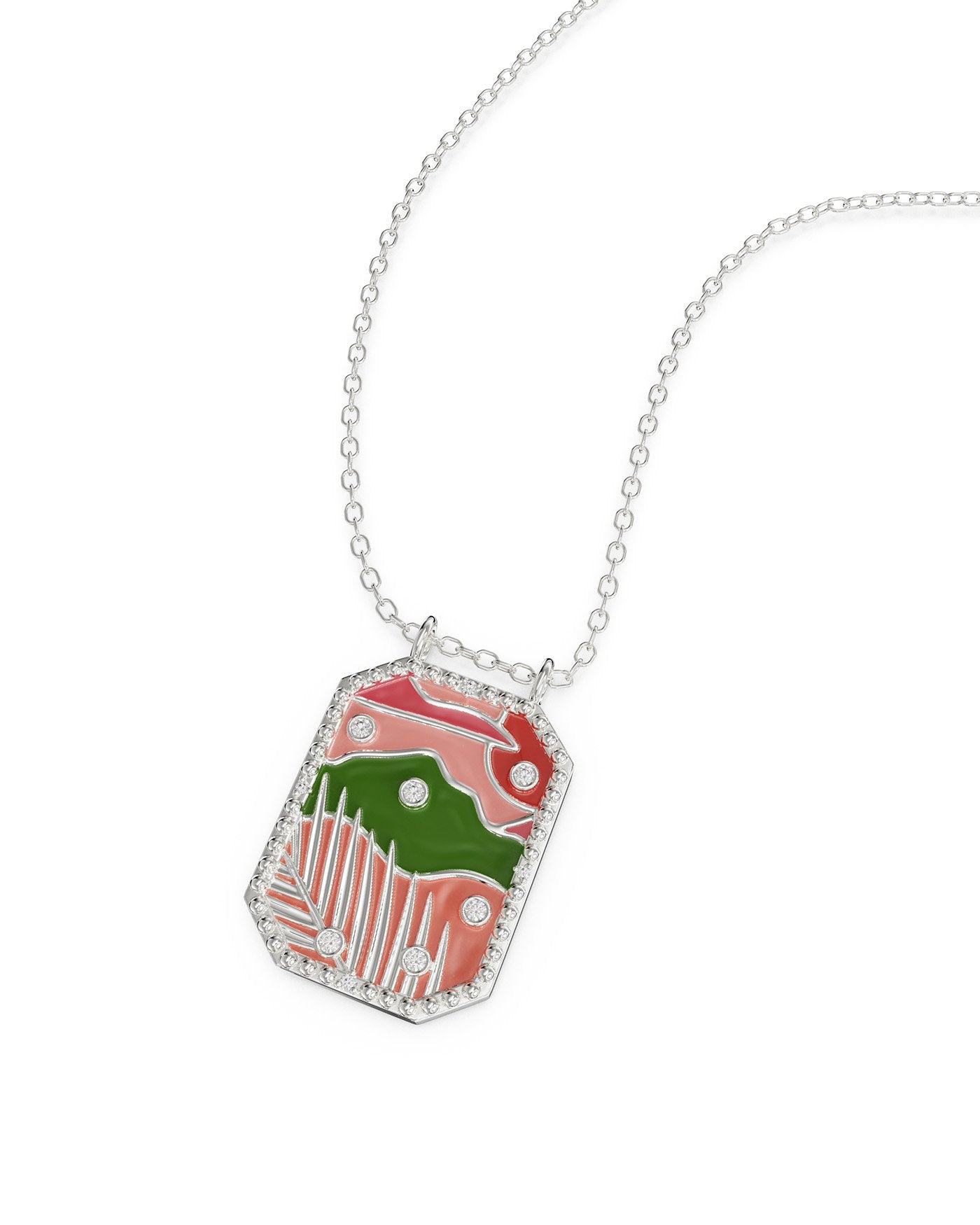 TANGPOET Collana a goccia di cenere in argento sterling 925