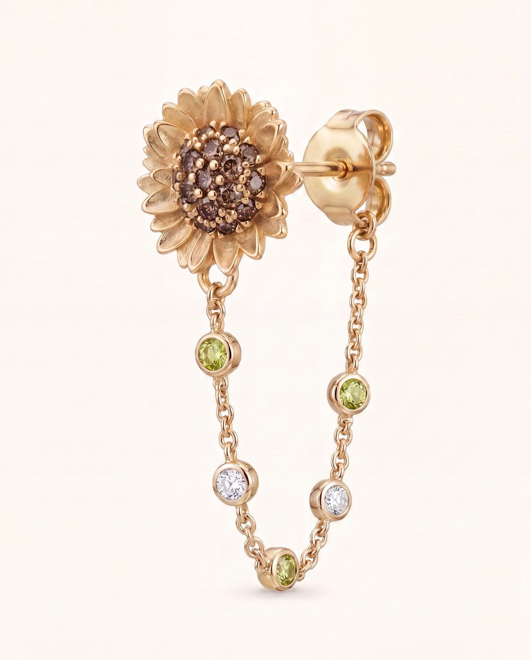 Orecchino Bond Girasole