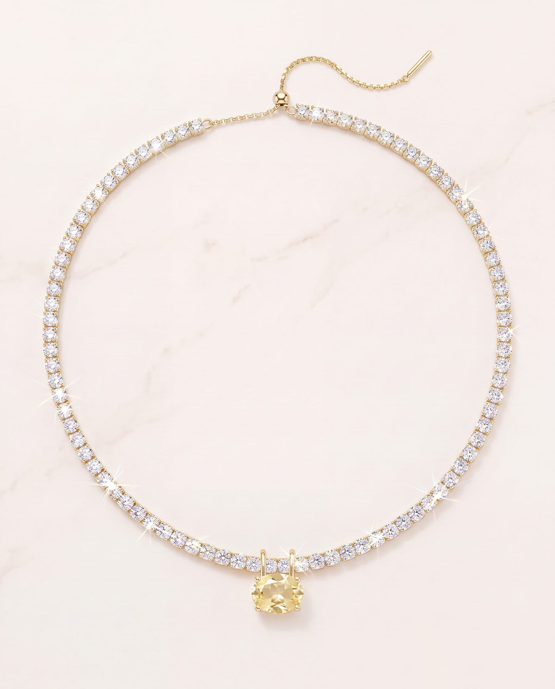 Choker Tennis Melted Honey