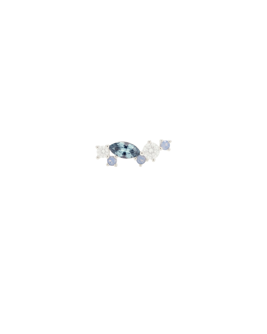 Orecchino Aquamarine