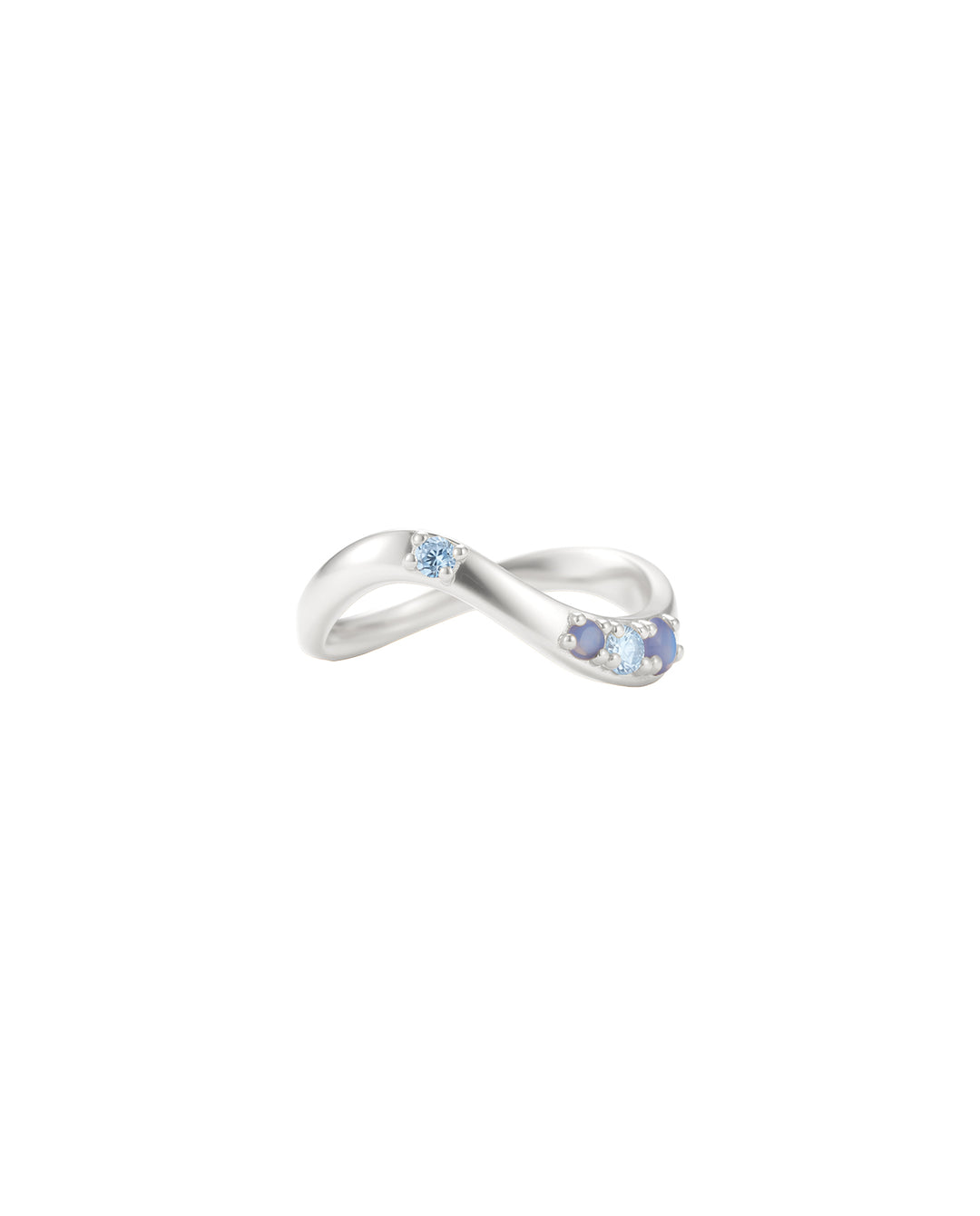 Anello Fedina Aquamarine