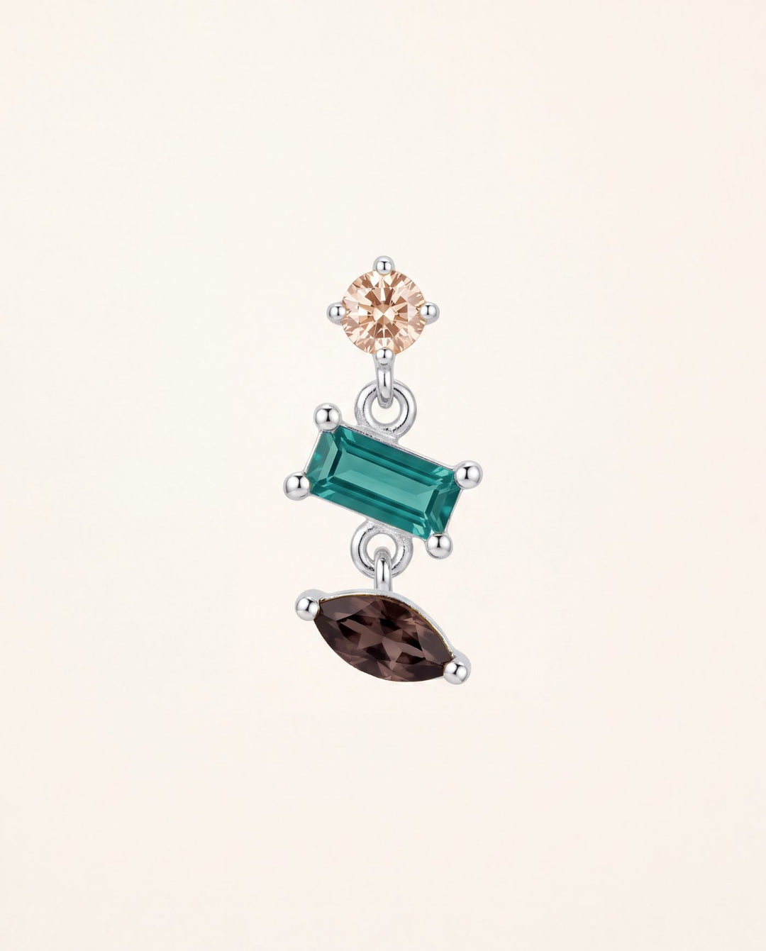 Orecchino Woodland Teal