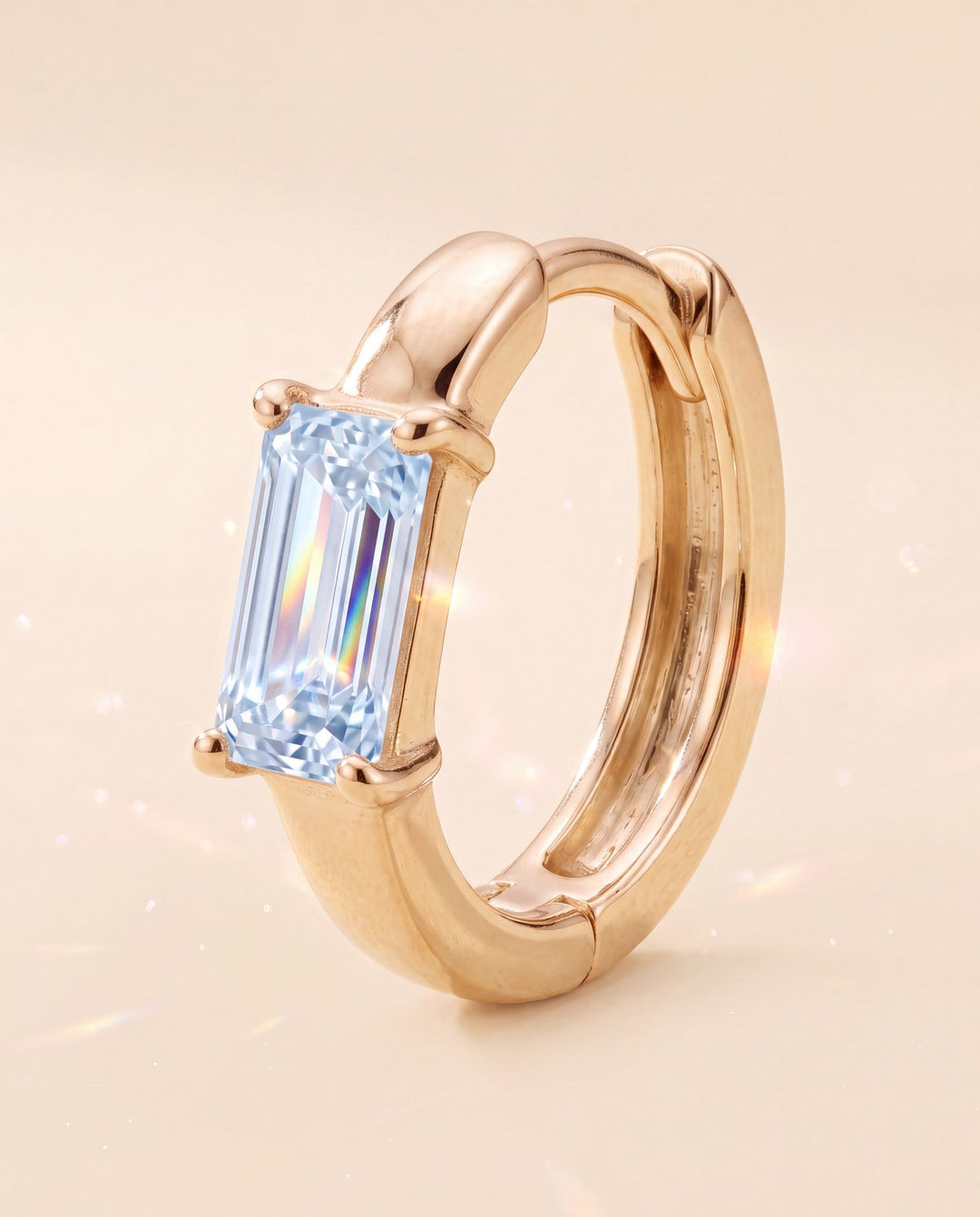 Hoop Luce Baguette