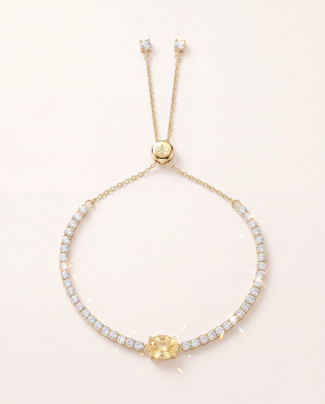 Bracciale Tennis Melted Honey