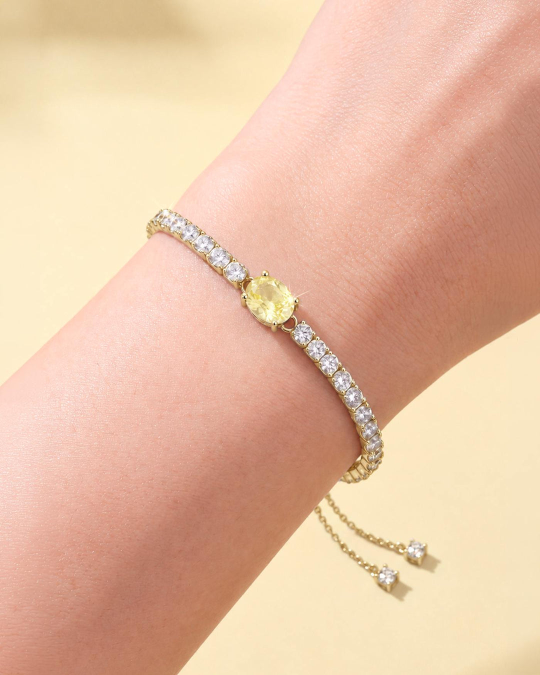 Bracciale Tennis Melted Honey