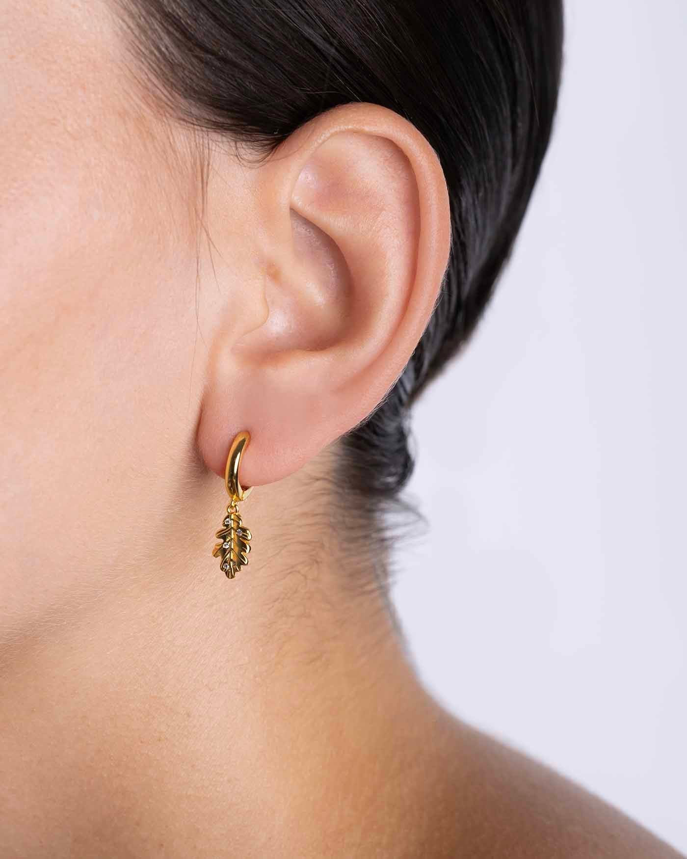 ORECCHINI FOGLIE VERDI D'AUTUNNO Corti - Gioielli - Orecchini - Di - Foto 9