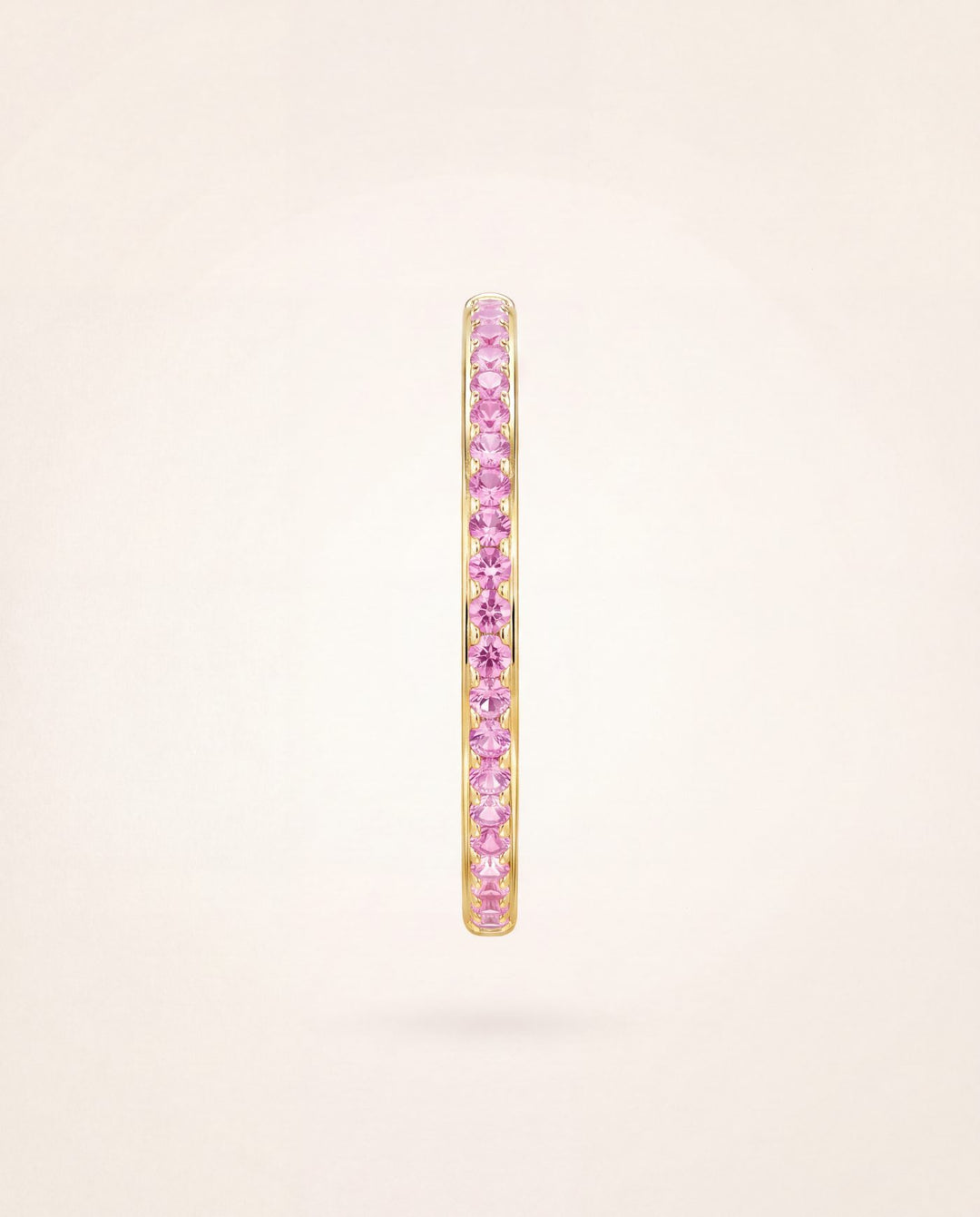 Hoop Pavé Rosa