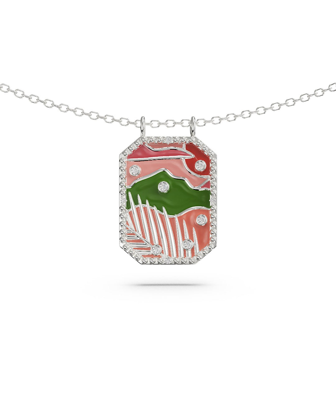 Collana Targhetta Safari
