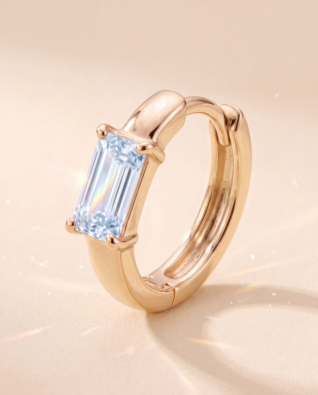 Hoop Luce Baguette