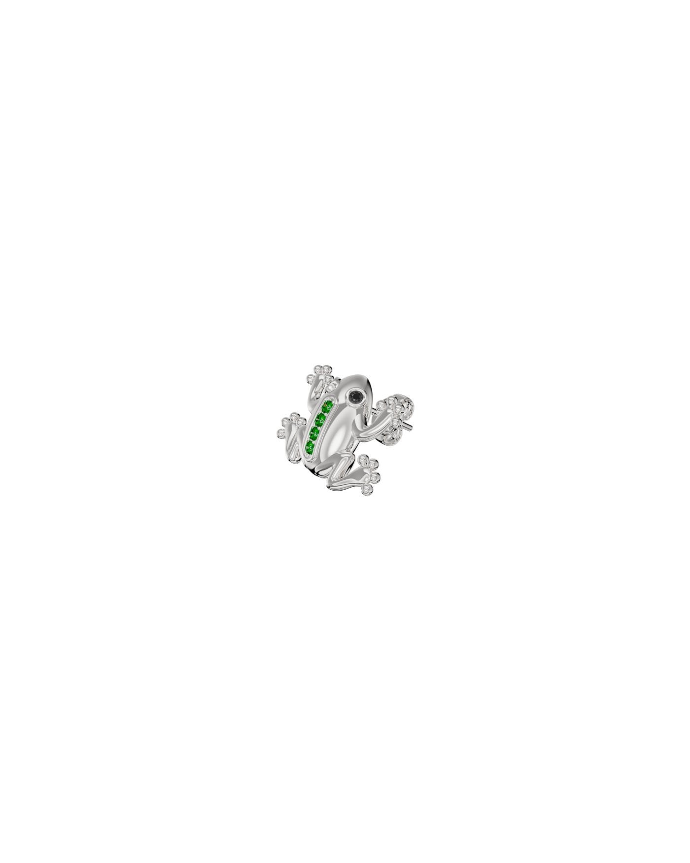 Orecchini A Forma Di Rana In Argento 925 Ipoallergenici - Gioiello Regalo Per Donne E Ragazze, Con Scatola Portagioie, Dimensioni 0.27x0.43 Pollici