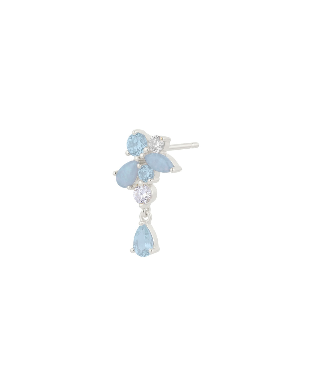 Orecchino Pendente Aquamarine