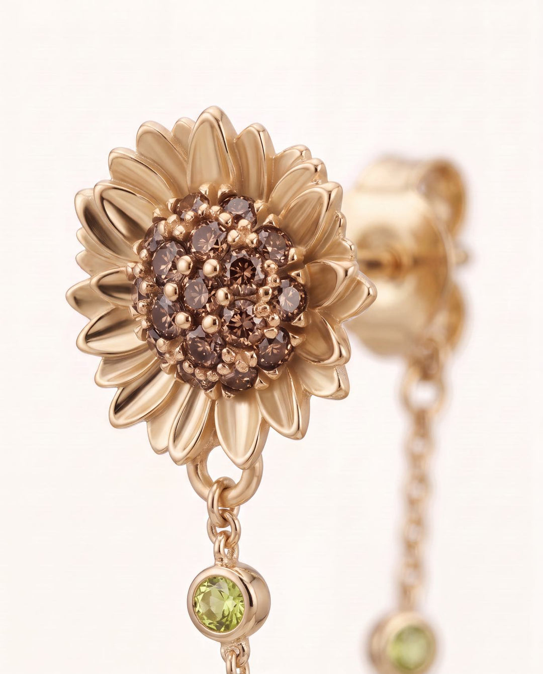 Orecchino Bond Girasole