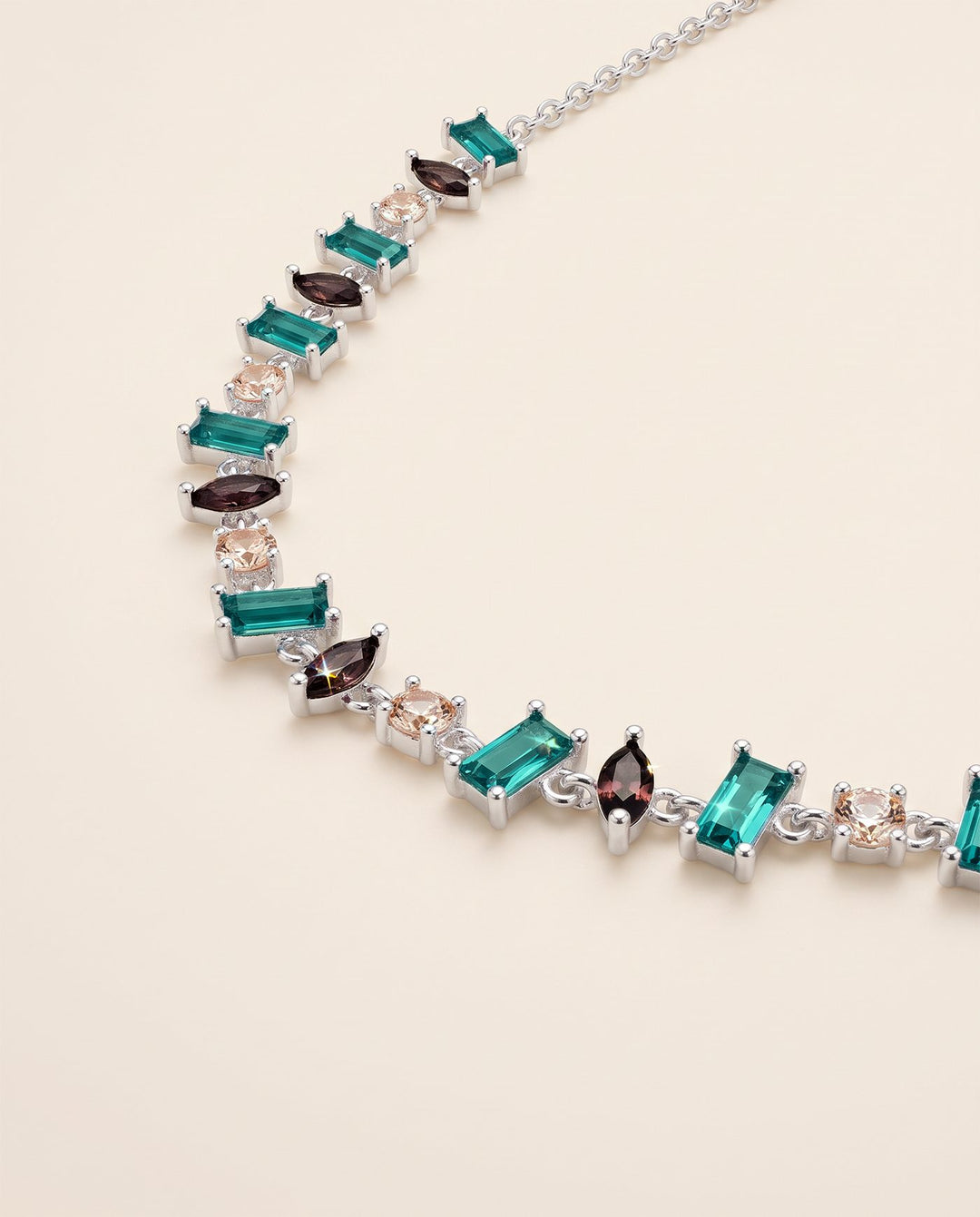 Choker Woodland Teal