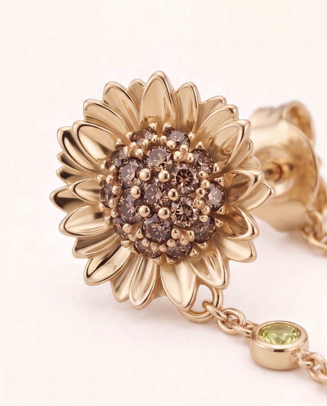 Orecchino Bond Girasole