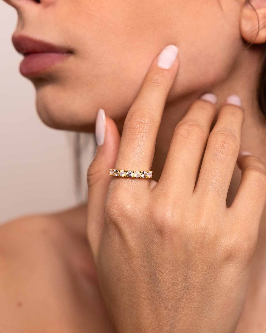 Anello Veretta Floral