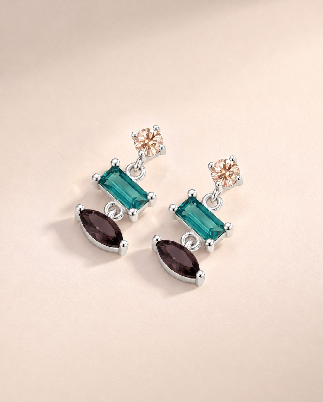 Orecchino Woodland Teal