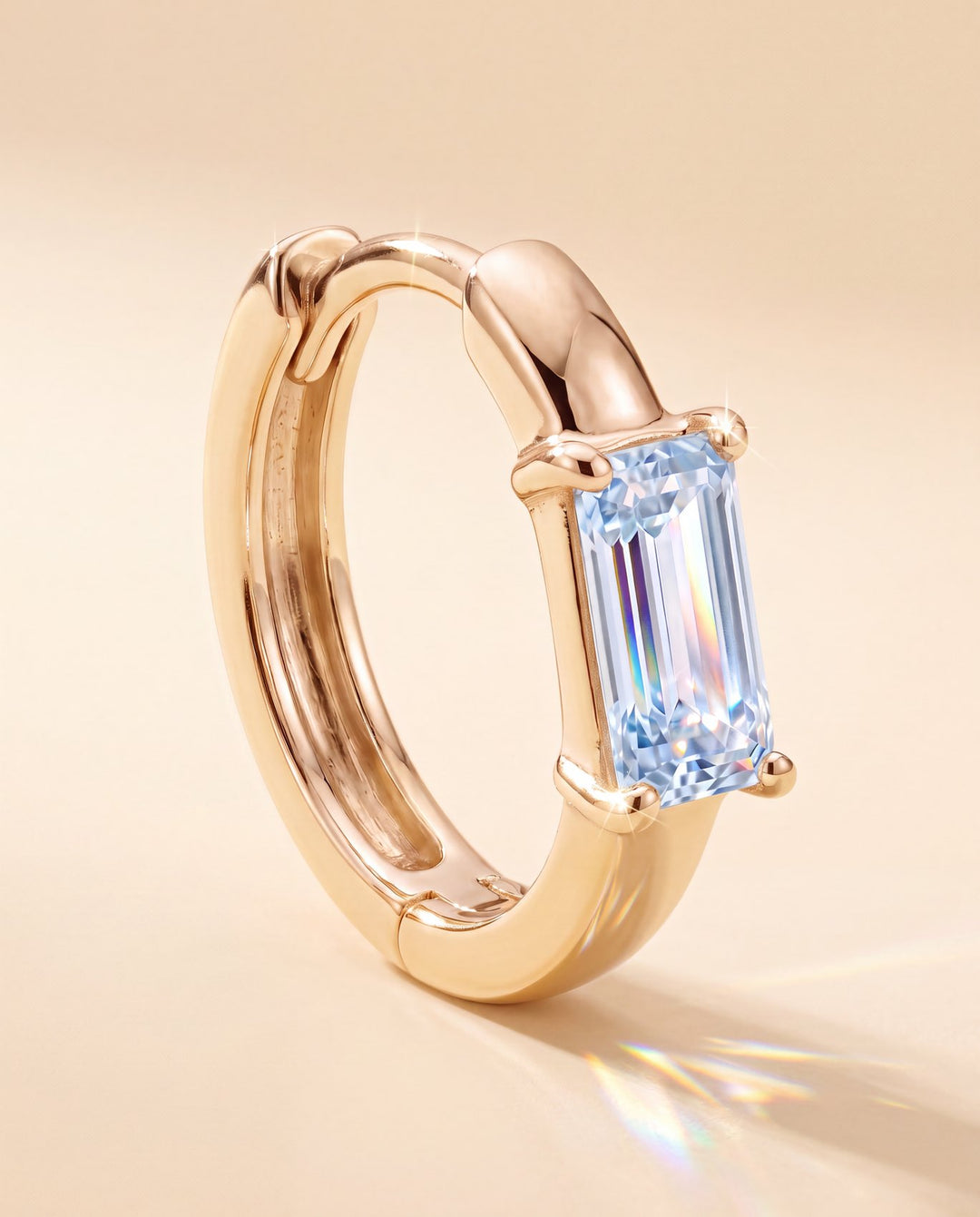 Hoop Luce Baguette