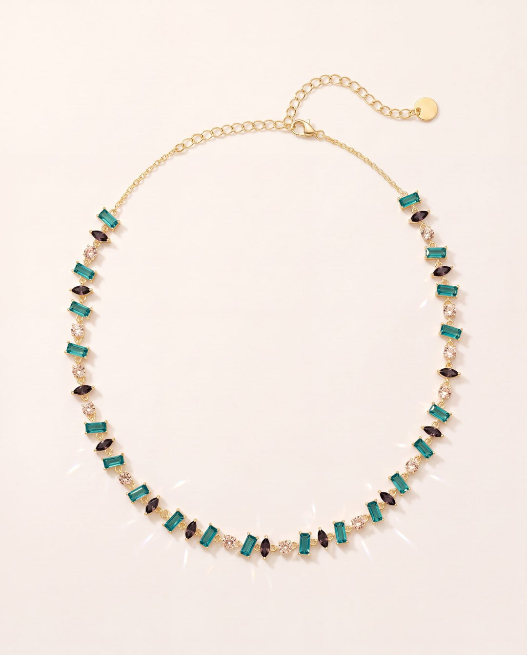 Choker Woodland Teal
