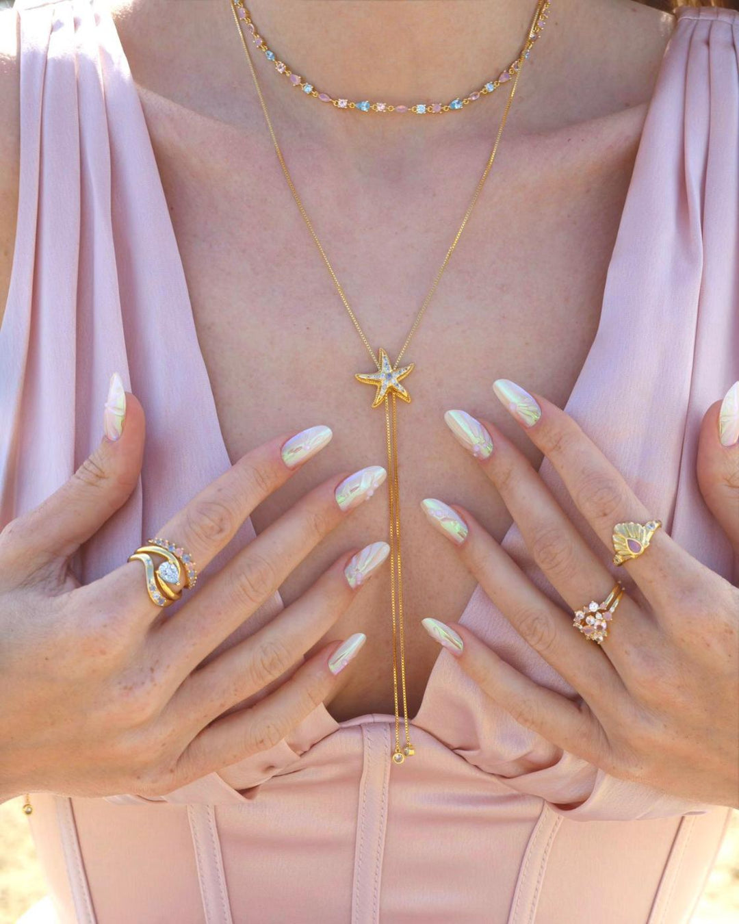 Choker Pink Lagoon