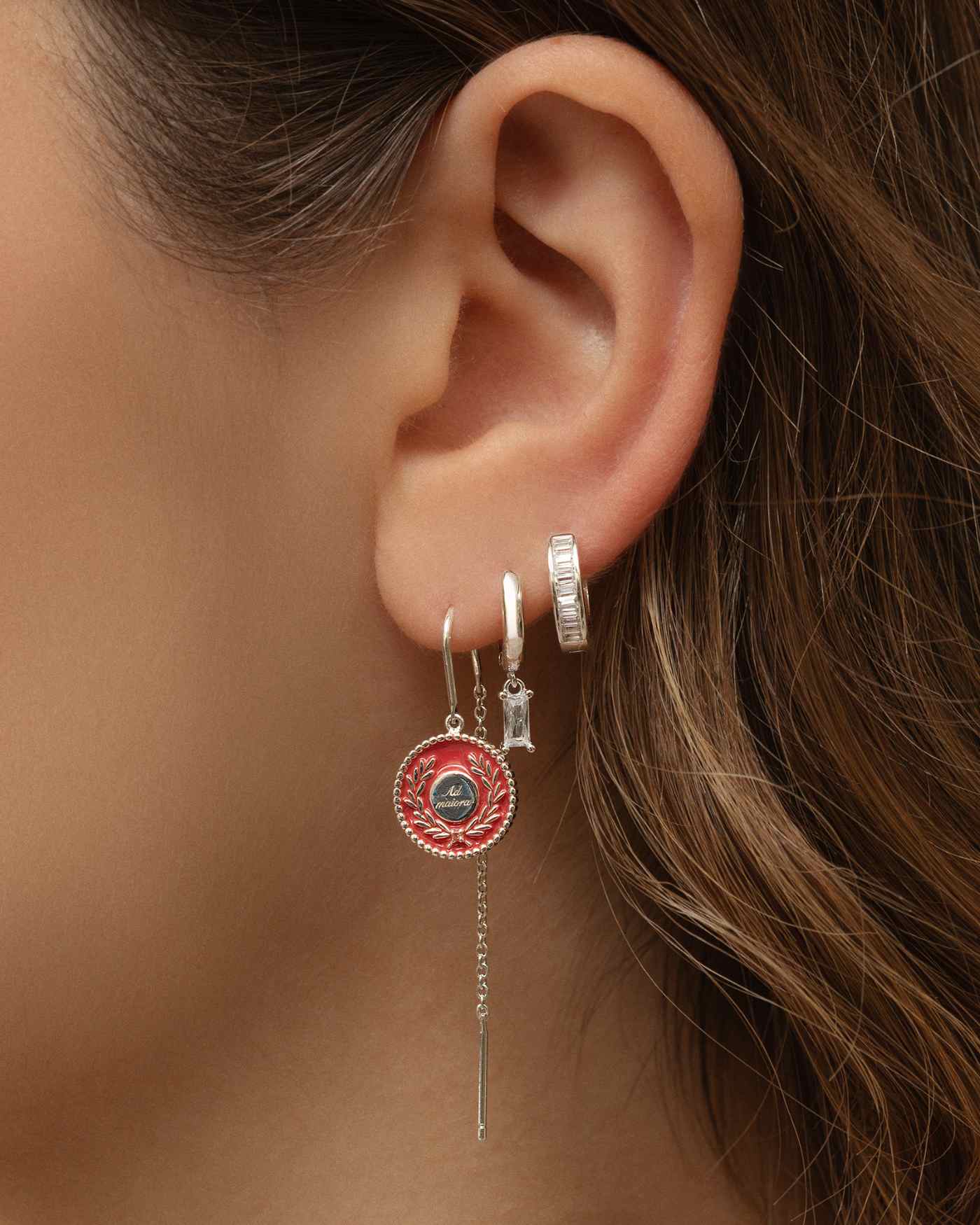 Pendiente Único Piercing Étnico Medio / Oro Amarillo Pendientes Timeless Pendiente Único Piercing Étnico Medio / Oro Amarillo Pendientes Timeless