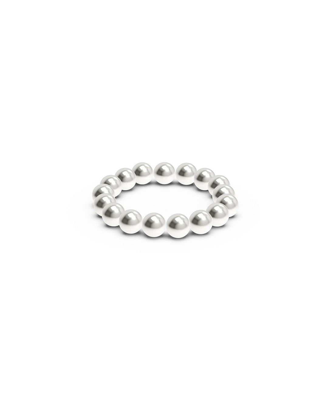 anello elasticizzato medio argento