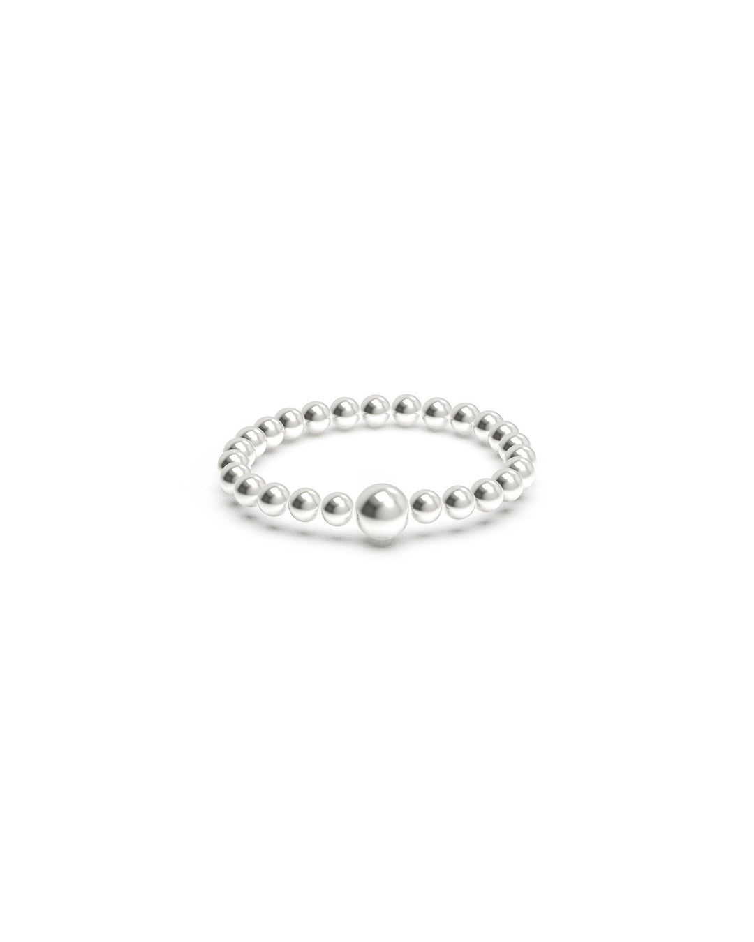 anello elasticizzato mini argento