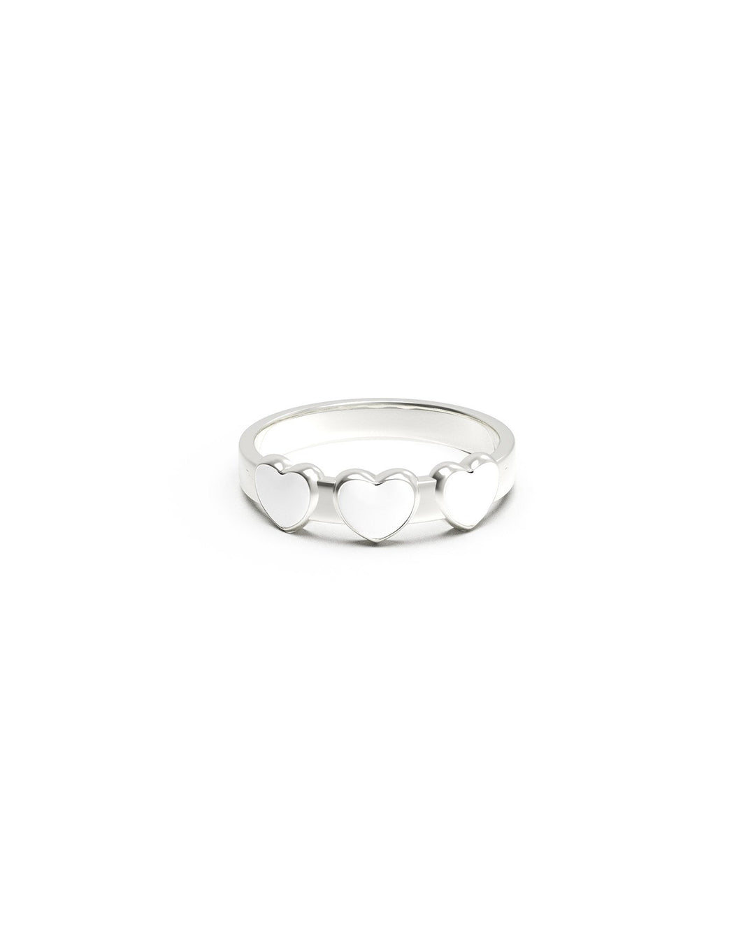anello evermore bianco argento