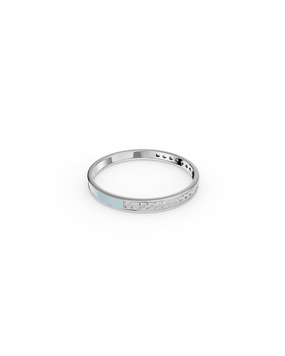 anello glossy argento frontale
