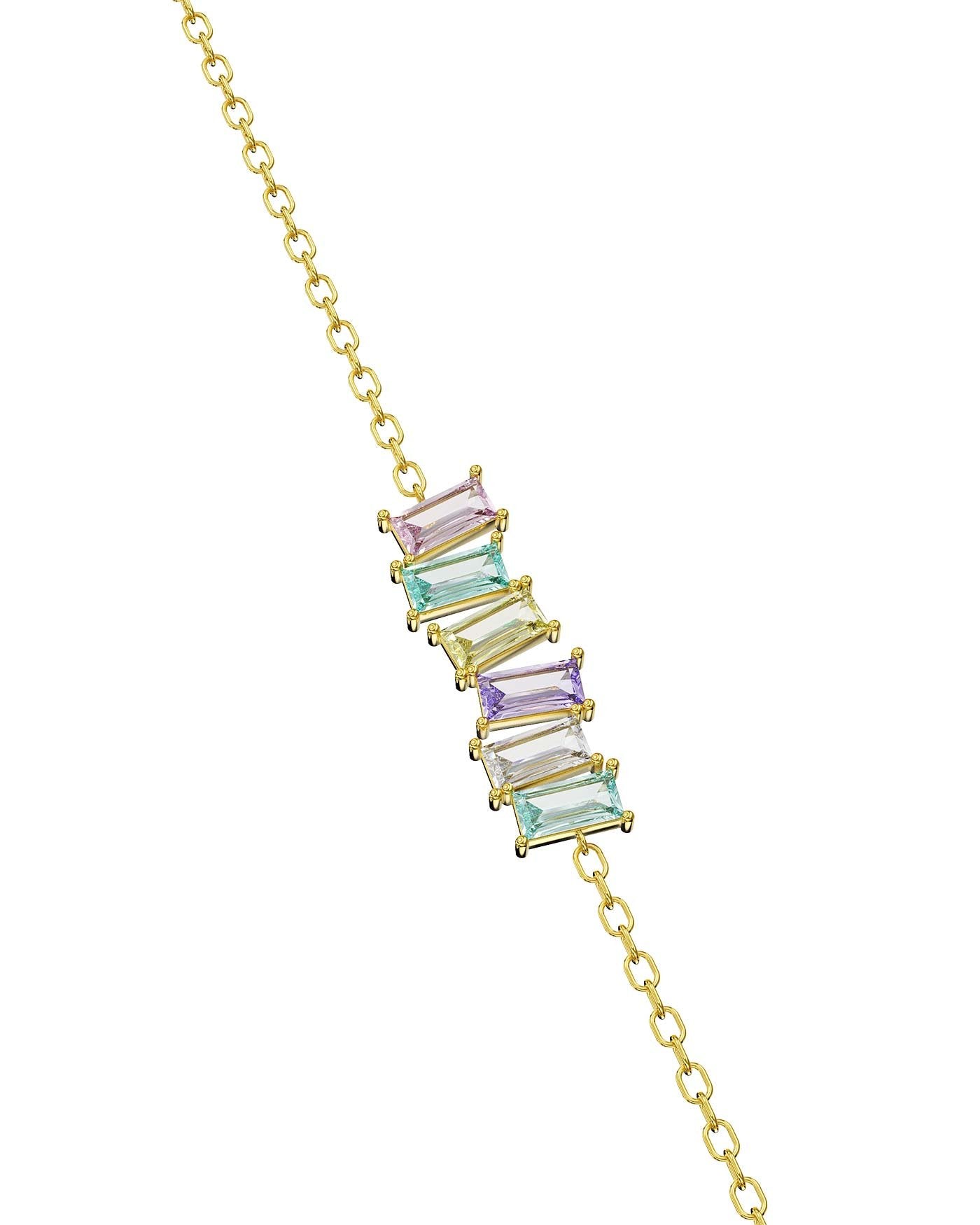 Bracciale a Catena Colorata con Dettagli Smaltati Bracciale a Catena Colorata con Dettagli Smaltati