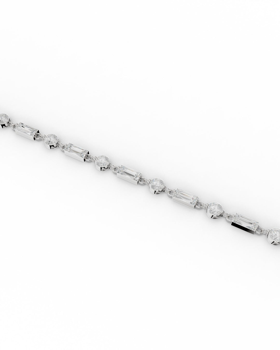 dettaglio del bracciale imperial argento