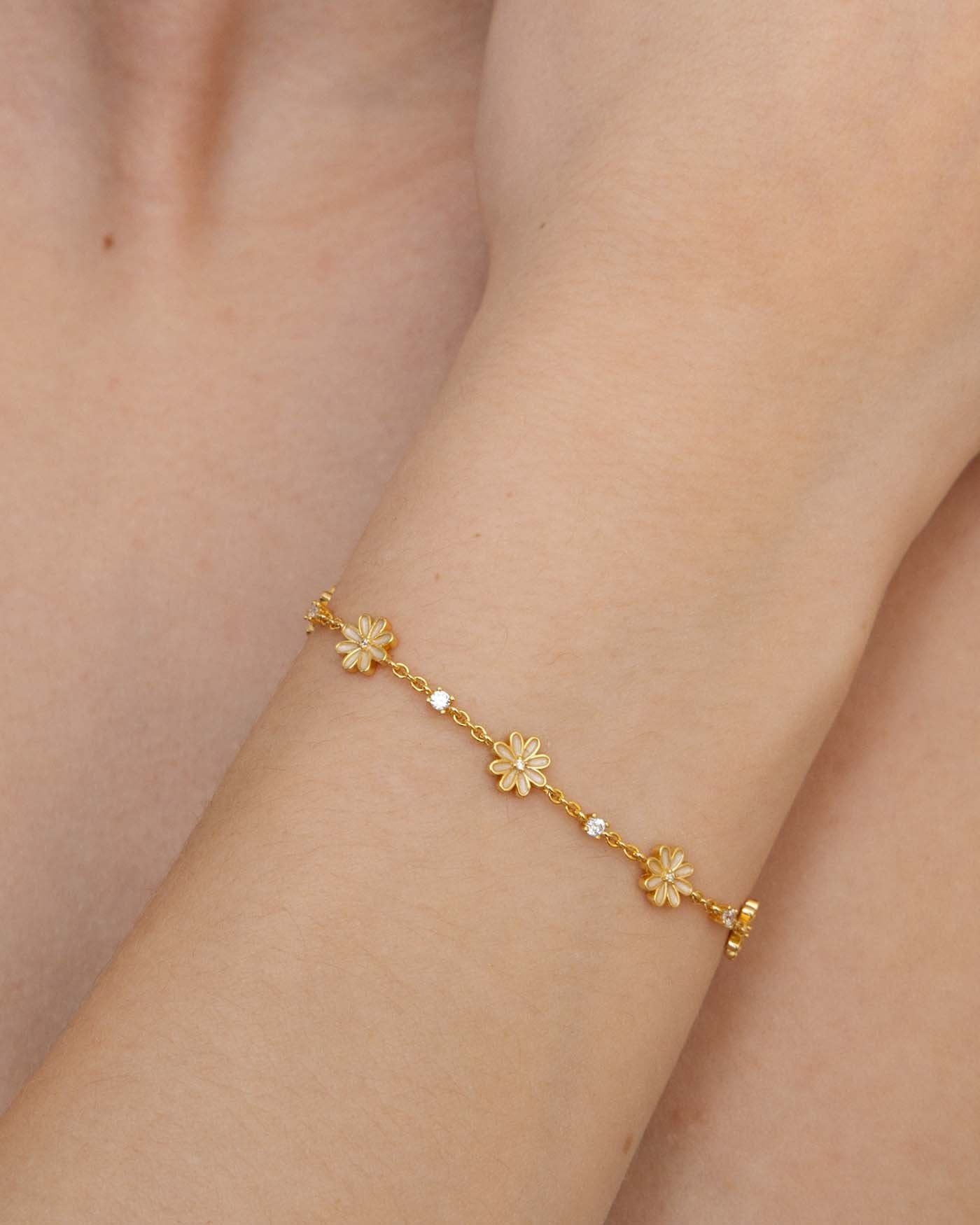MATERIA Bracciale Donna Oro 375 (9K) Con Stelle: Bicolore Giallo E Bianco, Catana 16 Cm +2 Cm, Peso 1,45 G, Regalo In Scatola