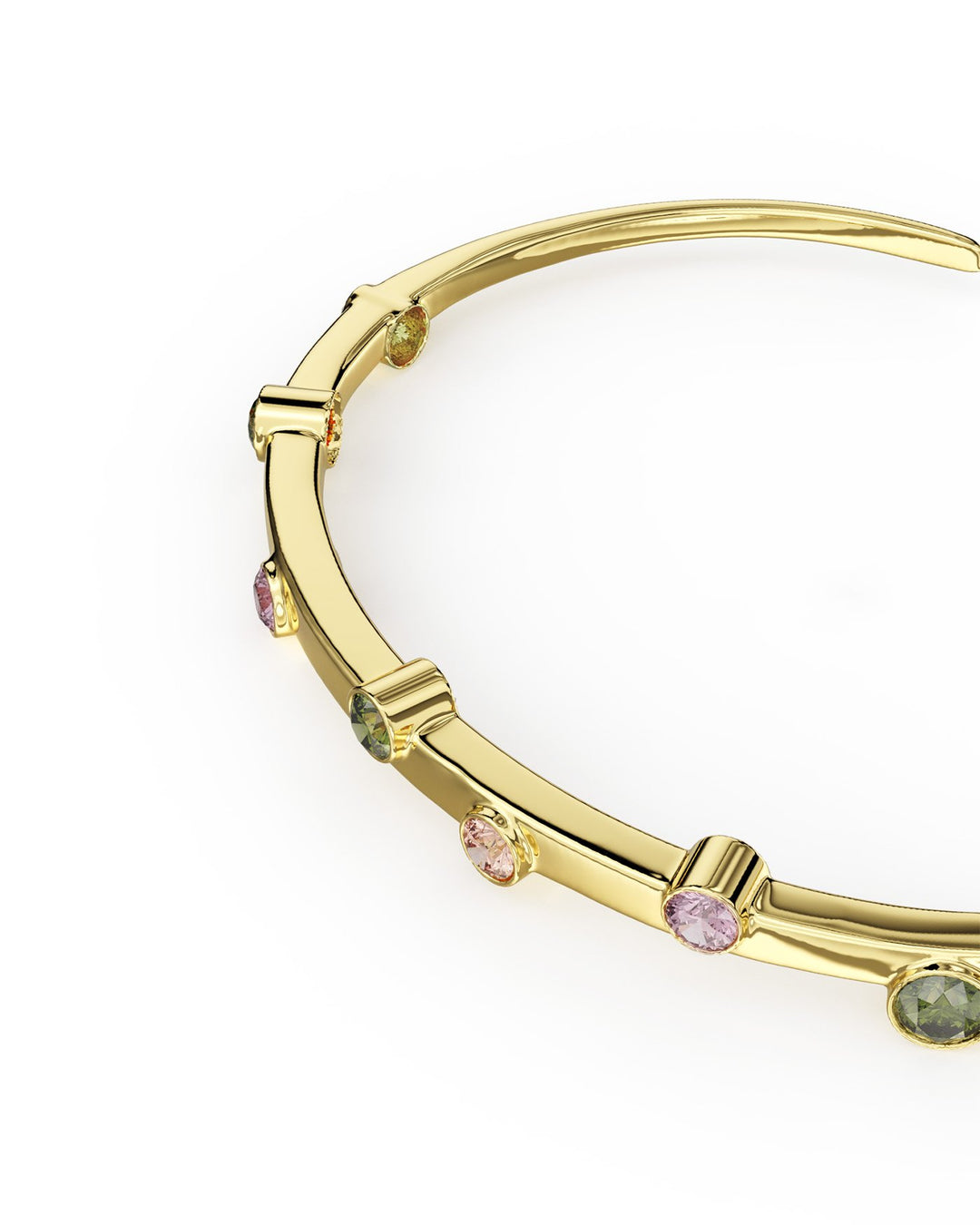 dettaglio del bracciale safari placcato oro