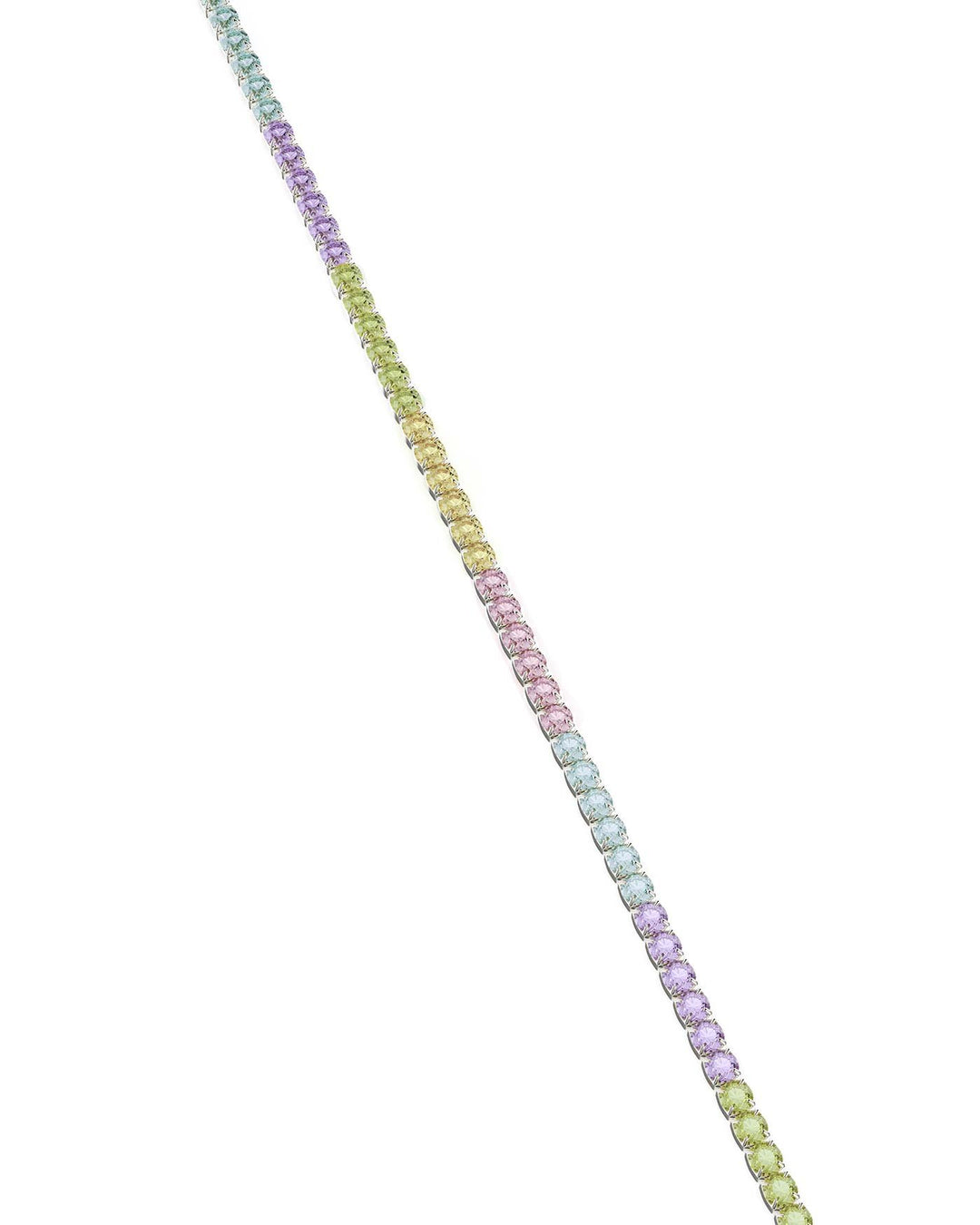 bracciale tennis argento