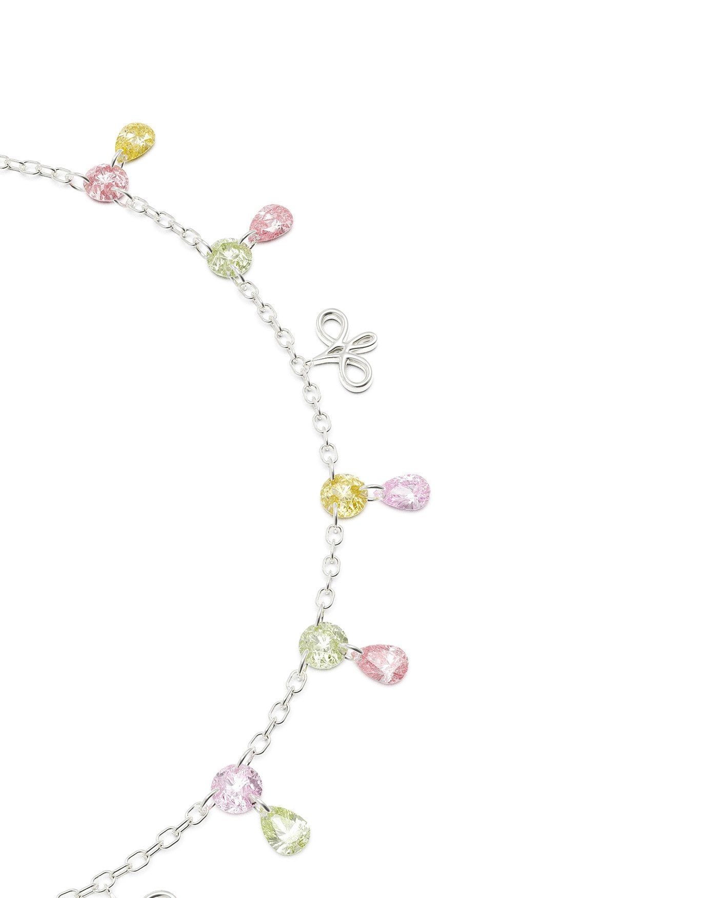 CAVIGLIERA A 4 FILI CATENINE STRASS ARGENTO BRACCIALE REGOLABILE MARE CAVIGLIERA A 4 FILI CATENINE STRASS ARGENTO BRACCIALE REGOLABILE MARE