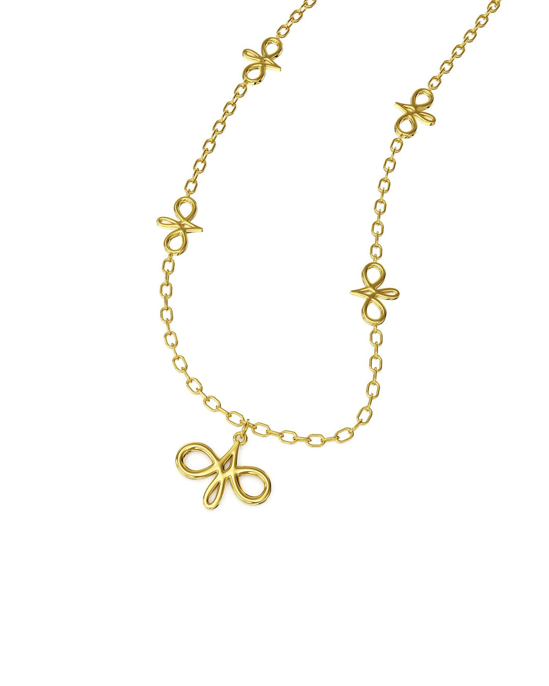 collana amabile placcata oro