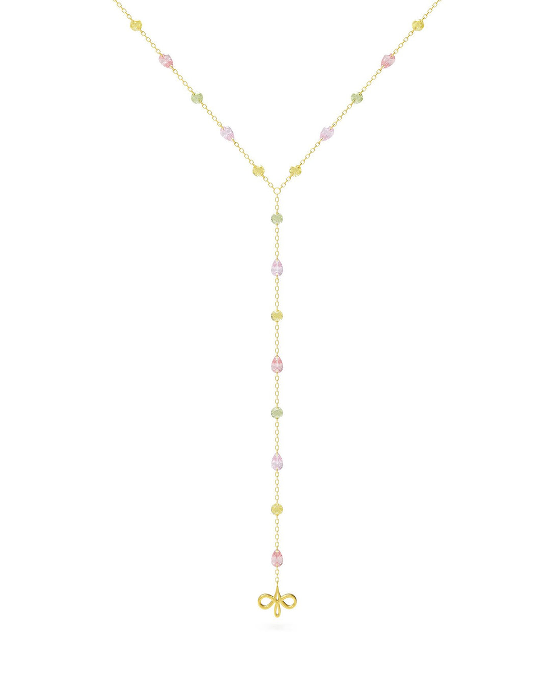collana ascolta qui placcata oro frontale