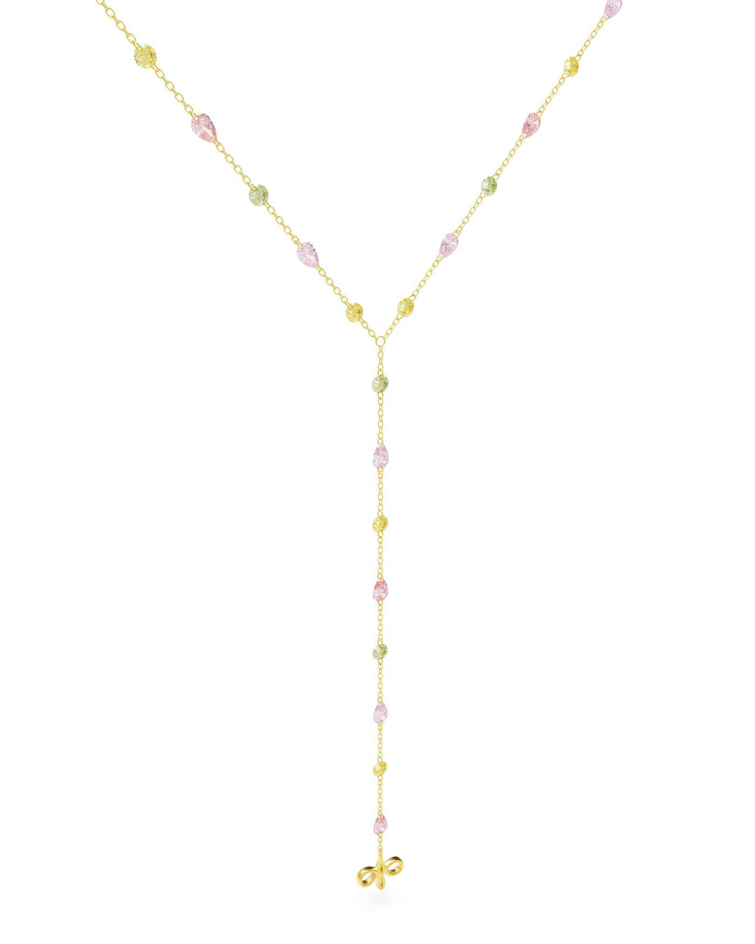 collana ascolta qui placcata oro laterale