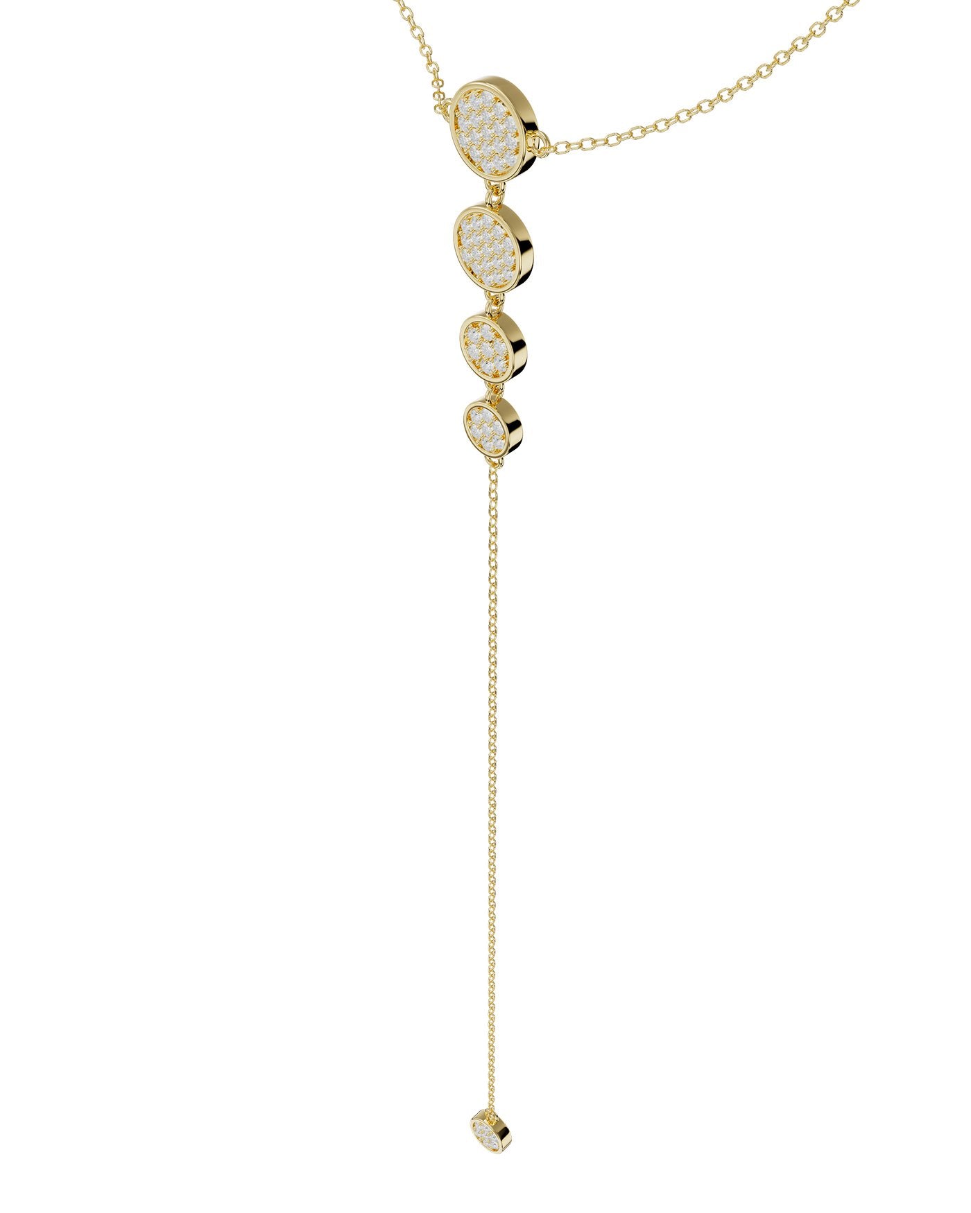 CARISSIMA Collana da Donna in Oro Giallo 9 ct con Pendente con Zircone CARISSIMA Collana da Donna in Oro Giallo 9 ct con Pendente con Zircone
